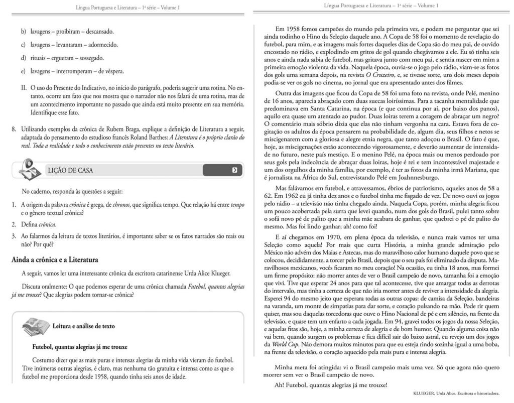 234 Imagem 17: Definição de Literatura de Roland Barthes. Fonte: Secretaria da Educação do Estado de São Paulo.