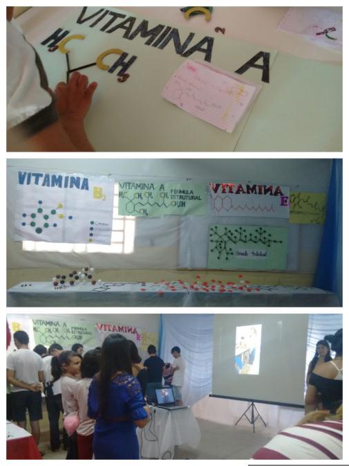 As atividades realizadas de modo contextualizado despertaram nos estudantes o interesse sobre os diversos tipos de vitaminas, fontes, as funções, a importância delas e as doenças que a falta delas