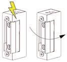 N Activação Vac N-4 Activação Vdc N-44 Activação 4 Vdc Ab (Automático deslizante), Aa (Automático Invisível) Permite a abertura da porta com um breve impulso de alimentação eléctrica.