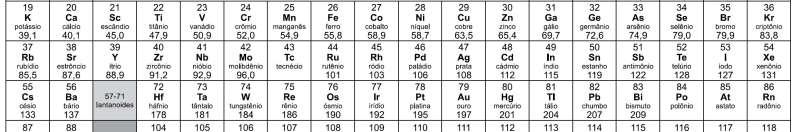 04. 3 + (hidrônio); (Z = 8); (Z = 1). 05. B 3 (trifluoreto de boro); B (Z = 5); (Z = 9). 06. 2 (dióxido de carbono); (Z = 6); (Z = 8). 07.