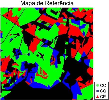 para encontrar os pixels pseudo-invariantes de forma automática. O parâmetro de entrada chamado de penalization foi definido como nulo, assim como sugerido por Nielsen e Canty (2005). 3.