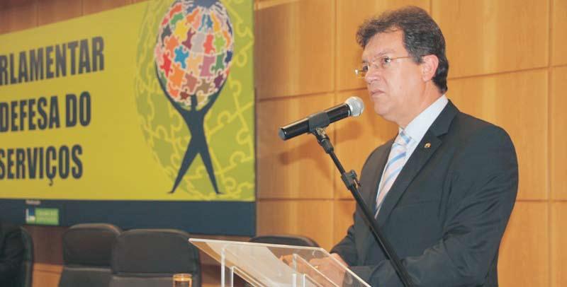 O Frente Parlamentar promoveu grande encontro do setor de serviços deputado federal Laercio Oliveira realizou, em 25 de outubro, o terceiro encontro da Frente Parlamentar Mista em Defesa do Setor de