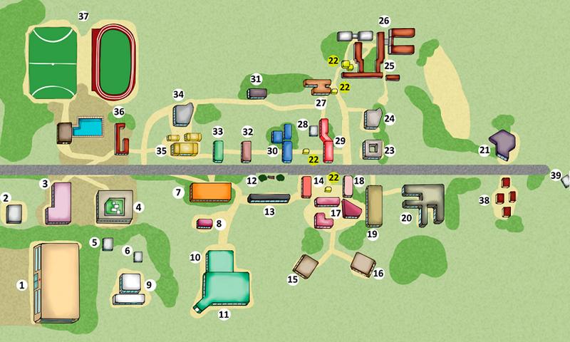 MAPA A.C. SIMÕES 1. Hospital Universitário 2. Fórum 3. Faculdade de Direito 4. Reitoria 5. NEPS/Copeve 6. CIED 7. Biblioteca Central 8. Faculdade de Biblioteconomia 9. Faculdade de Medicina 10.