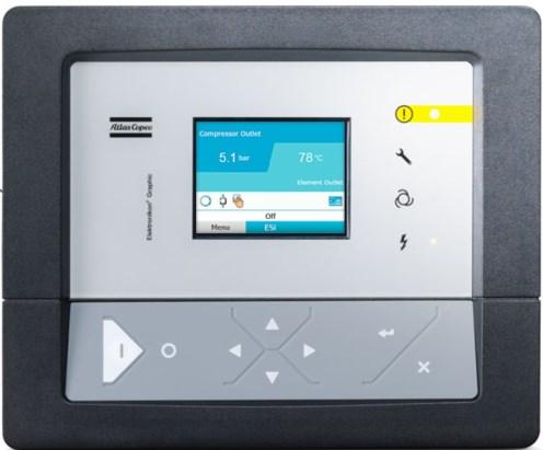 Painel de controle integrado para monitoramento Sistema de controle e monitoramento Elektronikon MKV: total monitoramento da bomba de vácuo e possibilidade de integração com sistemas de