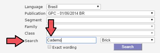 Acesse o link abaixo: http://www.gs1.org/1/productssolutions/gdsn/gpc/browser/index.