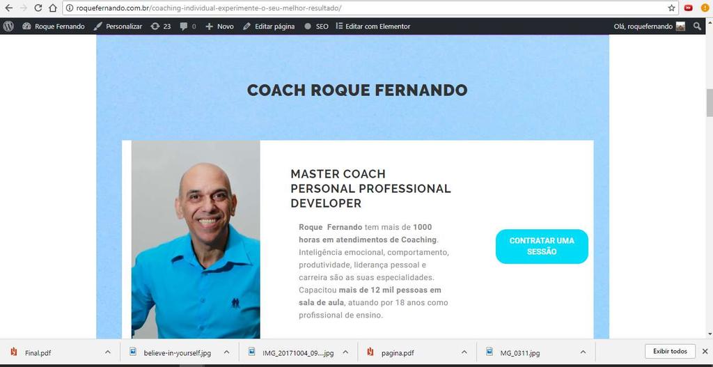 CICLOS DA PRODUTIVIDADE Coach Roque Fernando Roque Fernando. Master Coach.