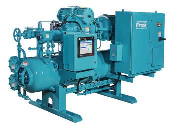 Compressores Parafuso RWF II e RXF Tecnologia avançada Frick significa confiabilidade excepcional e eficiência.