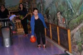 bowling com a Oxana e a sua