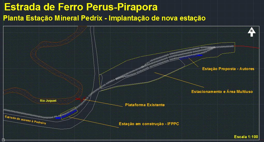 Figura 18: Planta Estação Mineral. Fonte: (Autores, 2016).