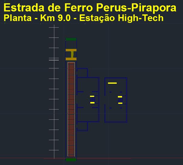 Figura 23: Planta Estação High-Tech. Fonte: (Autores, 2016).