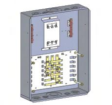 INSTRUÇÕS PR MONTM OS QUROS QT II - UL INSTRUÇÕS PR MONTM - UL º - Utilizar a placa de montagem () com as dobras de reforço 6º - ompletar as ligações elétricas; viradas para baixo e os engates para