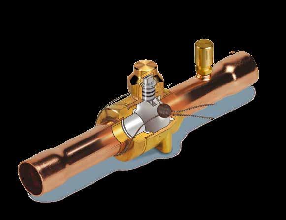 GBC Válvulas de esfera As válvulas de esfera GBC são válvulas de fechamento de operação manual apropriadas para fluxo bidirecional.