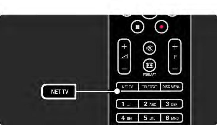 2.8.4 Explorar Net TV 1/6 Para explorar o Net TV, feche este manual do utilizador e prima Net TV no telecomando ou seleccione Explorar o Net TV no menu inicial