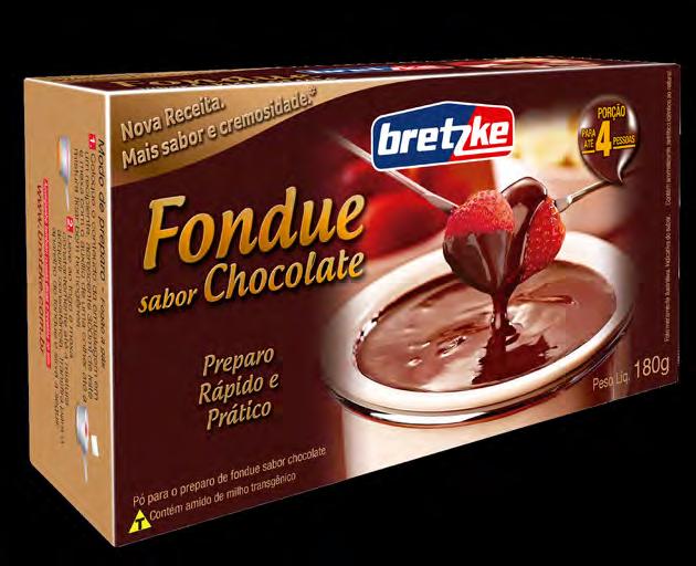 Sobremesas GOURMET FONDUE DE CHOCOLATE Nova receita!