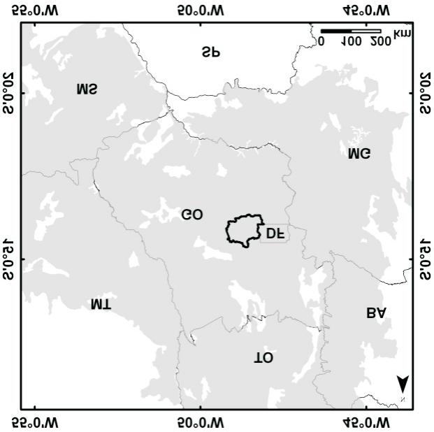 700 COUTO JUNIOR A.F. et. al. 1. INTRODUÇÃO O Cerrado ocupa aproximadamente dois milhões de quilômetros quadrados, equivalendo a mais de um quinto da área do país.