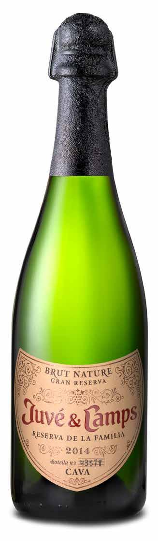 102 Cavas PENÈDES CAVA Enólogo: TONI CANTOS Cava Juvé y Camps Reserva de la Familia 0,75L Caixa Mad. 3 / Caixa Mad. 6 1,5L 3L Caixa Mad.