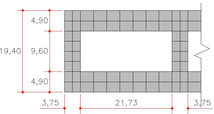 As mesas, superior e inferior, foram modeladas como material ortotrópico com o valor médio do módulo de elasticidade à flexão (tabela 34). 6.2.