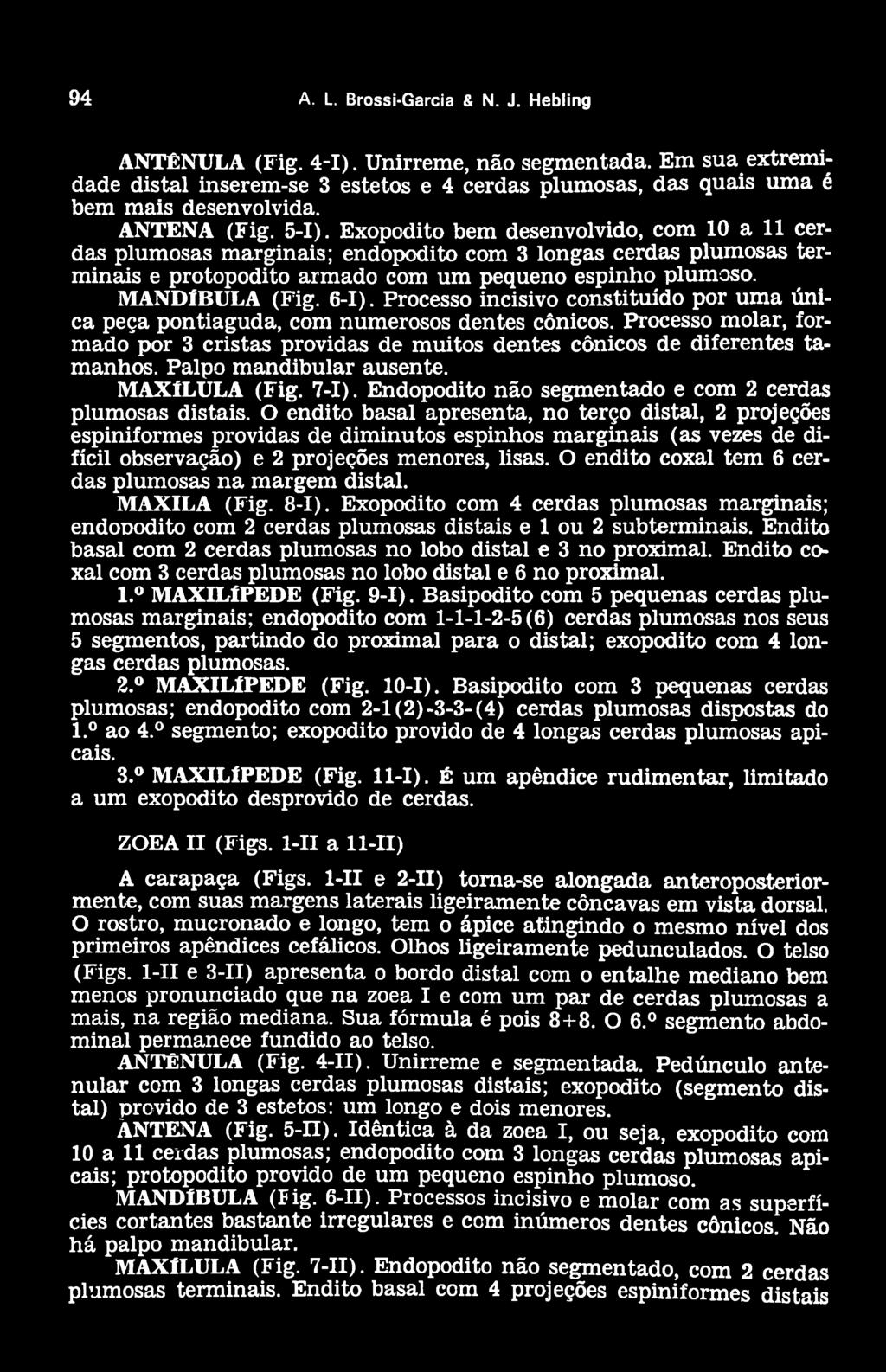 MANDÍBULA (Fig. 6-1). Processo incisivo constituído por um a única peça pontiaguda, com numerosos dentes cônicos.