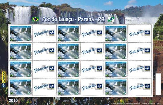 2010, Selos Personalizados - Foz do Iguaçu/PR (cortesia de www.selosefilatelia.