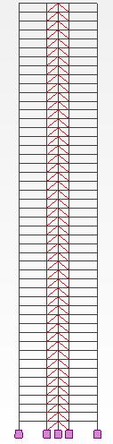 84 Tabela 4.5 - Modos de vibração natural da estrutura com amortecedores - Modelo 2 Modo Frequência (Hz) Período (s) 1 0,16 6,21 2 0,19 5,29 3 
