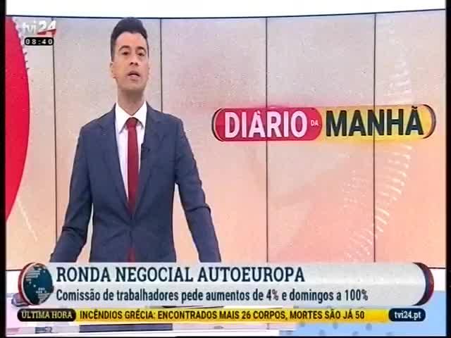 A29 TVI 24 Duração: 00:01:02 OCS: TVI 24 - Diário da Manhã ID: