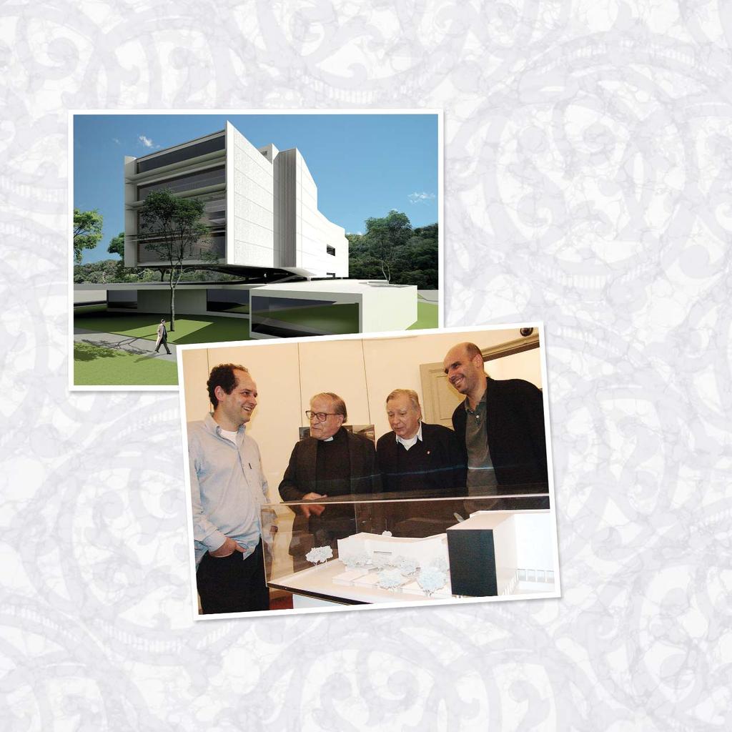 Projeto da nova biblioteca da PUC-Rio, SPBR Arquitetura, 2006. Apresentação do projeto da nova biblioteca da PUC-Rio.