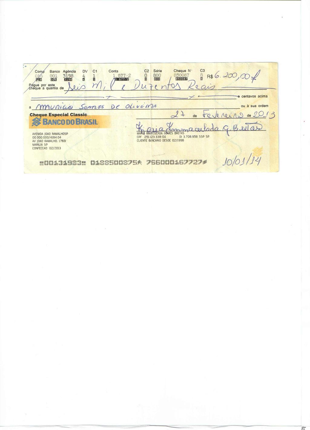 fls. 16 Este documento foi protocolado em 11/04/2014 às 18:10, é cópia do original assinado digitalmente por Tribunal de Justica Sao Paulo e PAULO