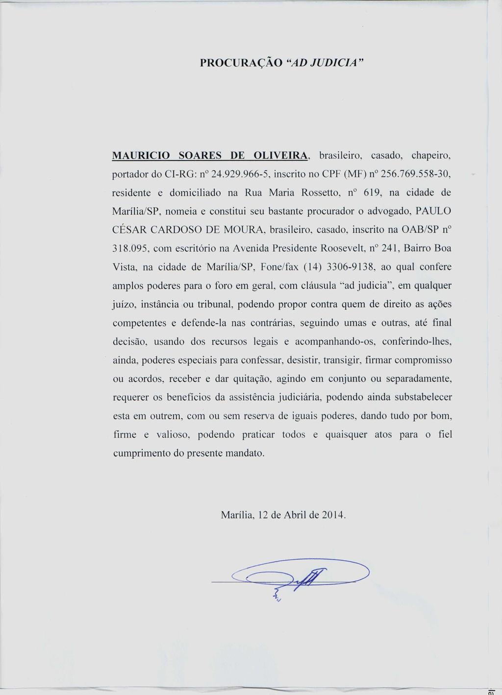 fls. 7 Este documento foi protocolado em 11/04/2014 às 18:10, é cópia do original assinado digitalmente por Tribunal de Justica Sao Paulo e PAULO