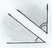 Identificar um ângulo giro como igual à soma de outros dois se estes forem iguais respetivamente a dois ângulos não