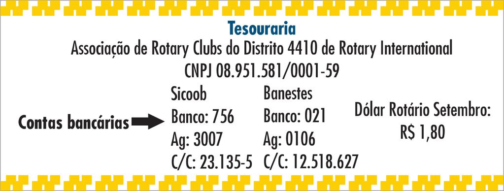 Pensando na organização, sob a coordenação do EGD Lézio Pires da Luz, os rotarianos e esposas estiveram presentes na reunião convocada pelo Diretor de RI 2011-2013, José Antônio Figueiredo