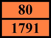 Painéis cor de laranja : Disposição especial (ADR) : 521 Categoria de transporte (ADR) : 3 Código de restrição de túneis : E Quantidades limitadas (ADR) : 5l Quantidades exceptuadas (ADR) : E1 14.6.2. transporte marítimo Regulamento de transporte (IMDG) Número EmS (1) Número EmS (2) 14.