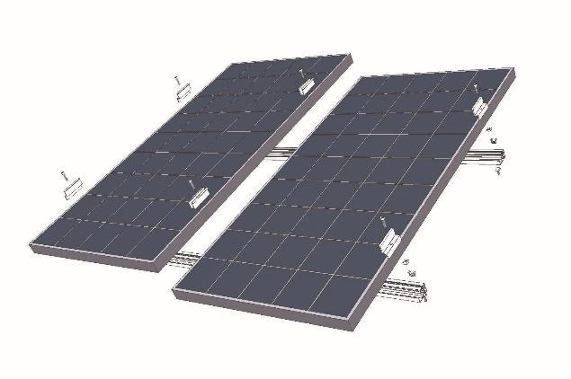 DADOS DO SFV RESIDÊNCIAS ISOLADAS O Sistema de Energia Fotovoltaico proposto para as Tipologias de Casas Isoladas construídas pela CDHU gera 64 kwh/mês,