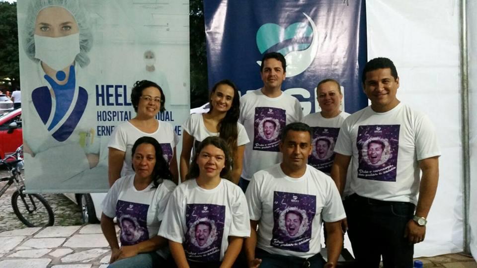 12 MISSA NO HEELJ No dia 10/02/17 aconteceu uma Missa no HEELJ voltada para os pacientes e colaboradores, a missa teve como tema de celebração o Cuidado com a vida.