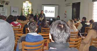 6 ABE nas Jornadas Acadêmicas de Pelotas e Dom Pedrito Entidade participa de eventos, compartilhando conhecimento com acadêmicos de Viticultura e Enologia Estudantes dos cursos de Viticultura e