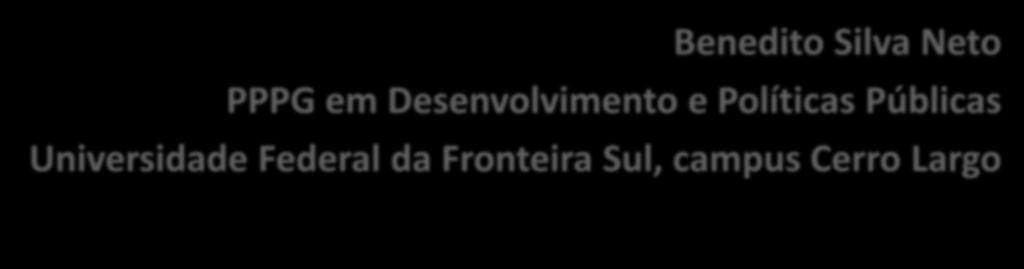 em Desenvolvimento e Políticas Públicas