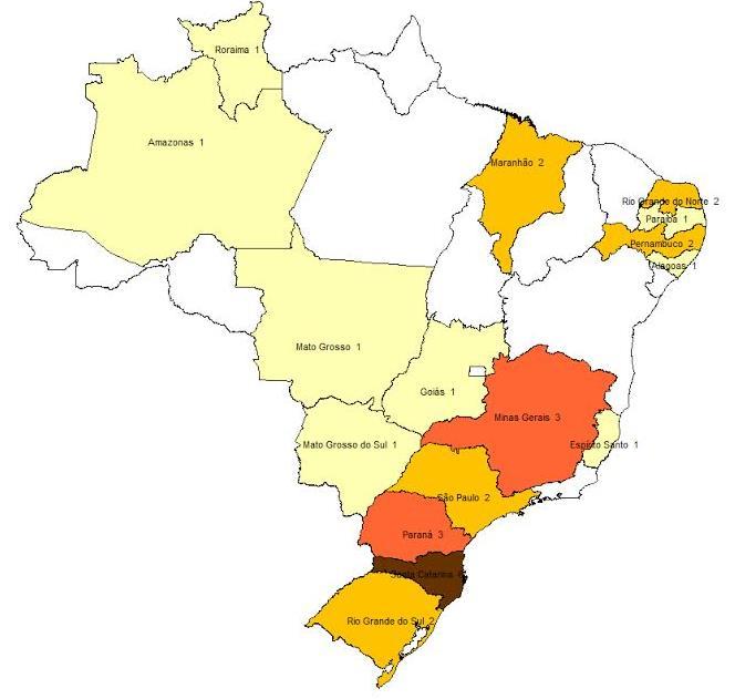 Ações no Brasil: INOVA Inscrição e seleção para Inova Nacional 310 projetos;