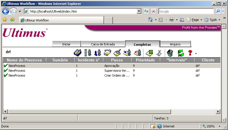 Sistemas de workflow Ferramentas de Modelação e