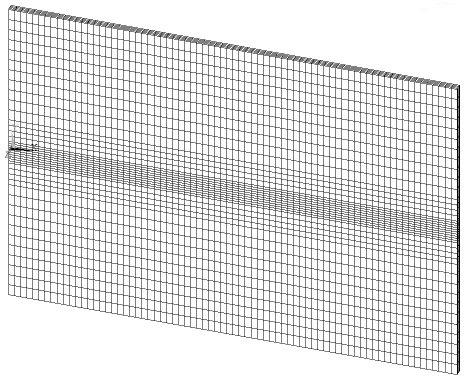 91 Para geração do modelo foram utilizados elementos sólidos (SOLID70 e SOLID45). A malha contendo 15375 nós está ilustrada na Fig. 6.9. e foi utilizada para as três análises (térmica, estrutural e modal).