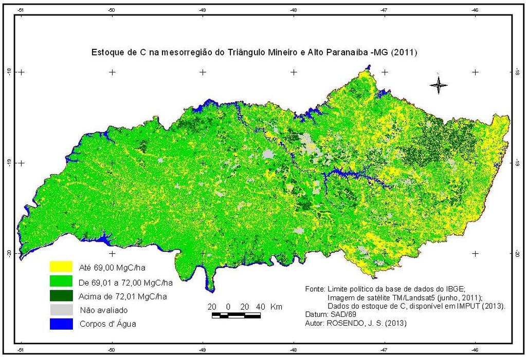 Figura 05: Mapa do estoque de C do