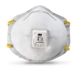 Máscara Descartável PFF2 Valvulada 3M 8023 A máscara descartável 3M 8023 é valvulada e indicada para proteção contra poeiras, névoas e fumos (PFF-2) e alívio de odores incômodos provenientes de