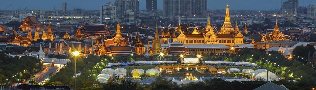 DESTAQUES DO ROTEIRO: BANGKOK, CHIANG MAI E PHUKET GRANDE PALÁCIO DE BANGKOK O