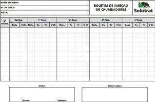 e) Verifica eventuais perdas d água durante a perfuração. f) Elabora registro dos dados de perfuração para inclusão no boletim.