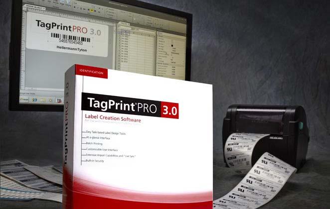 Sistemas de Identificação Solar Impressora TT430 e Software TagPrint PRO 3.