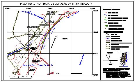 norte (seta vermelha). Fig.