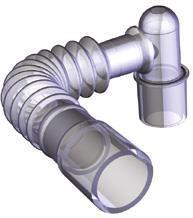 cirurgia, espaço morto de 30ml a 75ml, comprimento de 10 a 21 cm, embalado em papel grau cirúrgico.