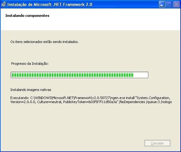 1. Instalação do SQL Server 2005 Express O banco de dados Microsoft SQL Server 2005 Express é gratuito e recomendado para redes com até 1.000 estações. 1.1. Microsoft.Net Framework 2.