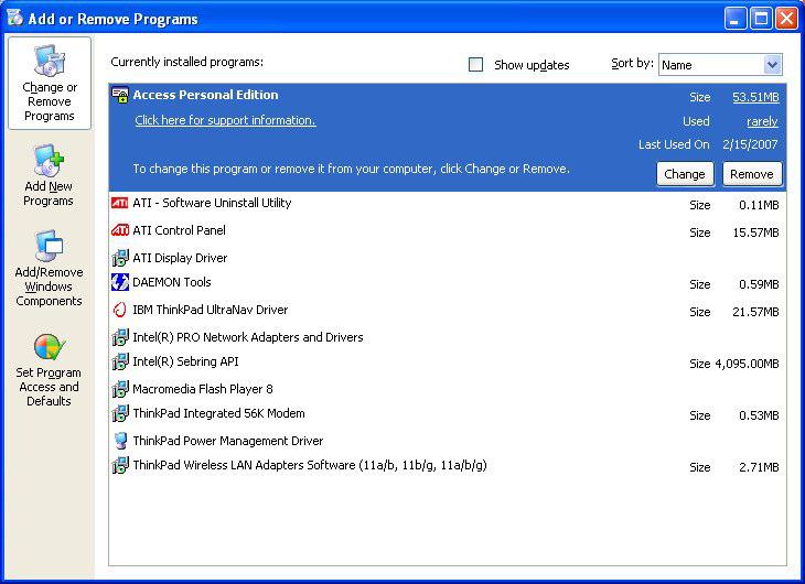 Access Professional Edition Desinstalação - Reinstalação pt-br 77 5.2 Desinstalação Aviso! Antes de iniciar a desinstalação deve-se fechar todos os aplicativos do Access PE.