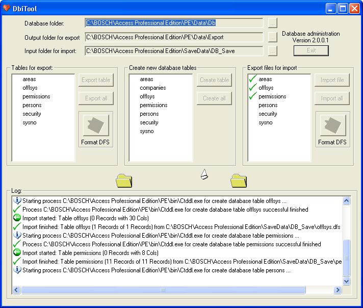 Access Professional Edition Desinstalação - Reinstalação pt-br 89 5.4.