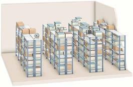 Cargas ligeiras Estantes para picking M3 Estantes modulares indicadas para arquivos, preparação de pedidos e armazenagem