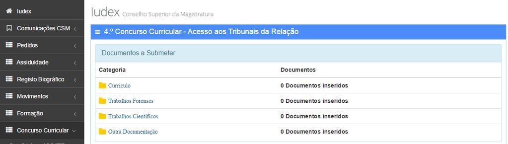 3. Transferência de elementos/documentos 1.